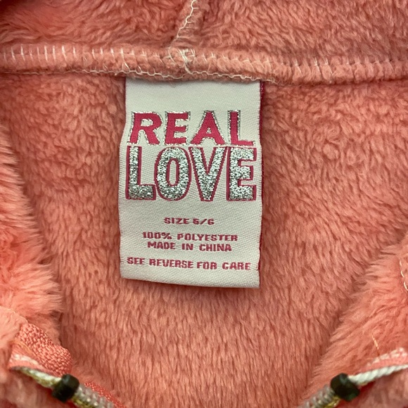 Kid’s Fleece Zip up Hoodie Size 5/6 - Picture 6 of 6